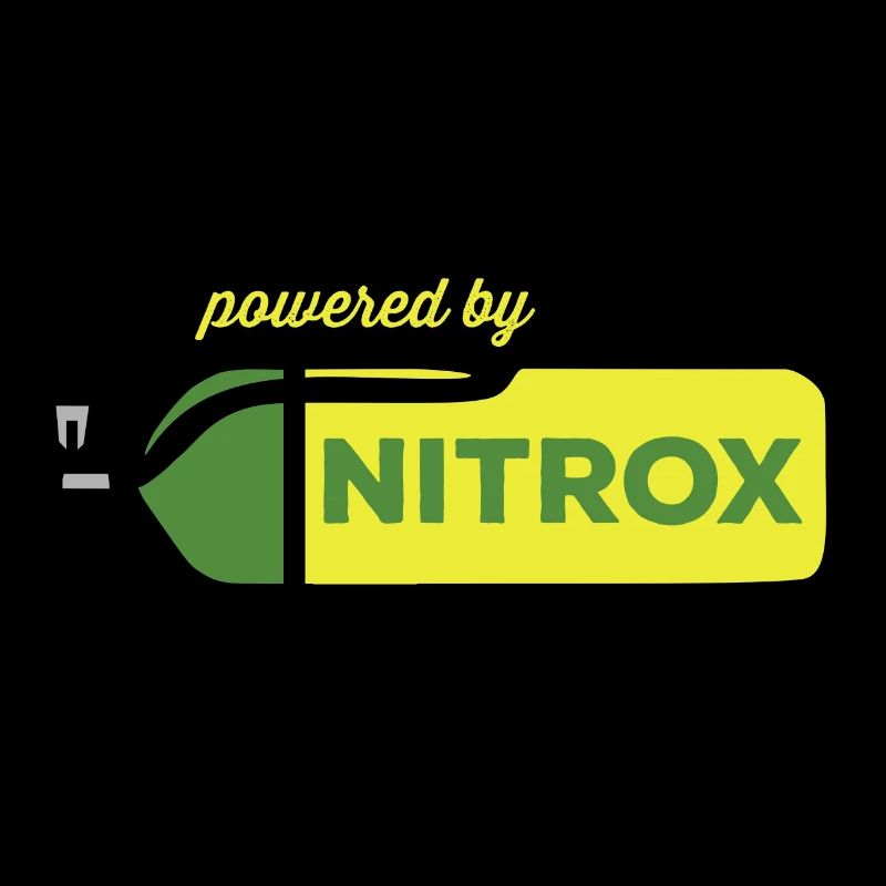 Propulsé par Nitrox Suba Diving Diving Diver Dive