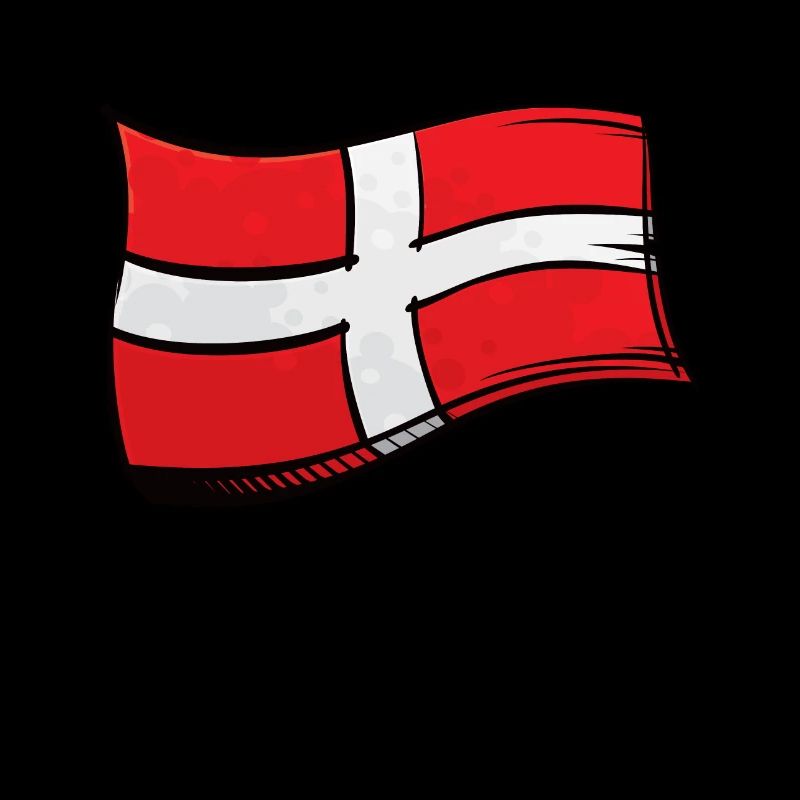 Drapeau Haute Savoie simple