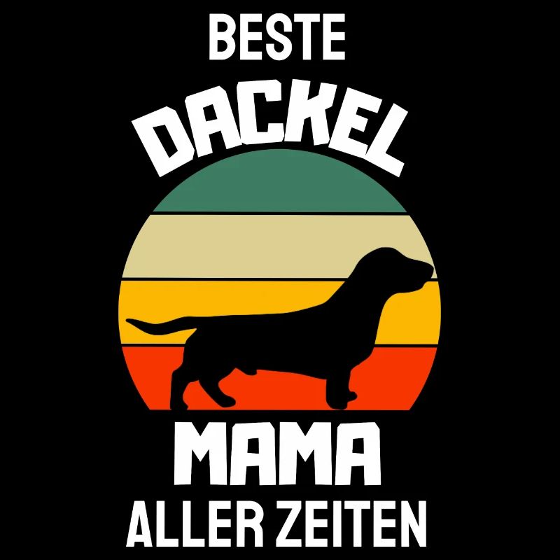Retro Dackel Mama