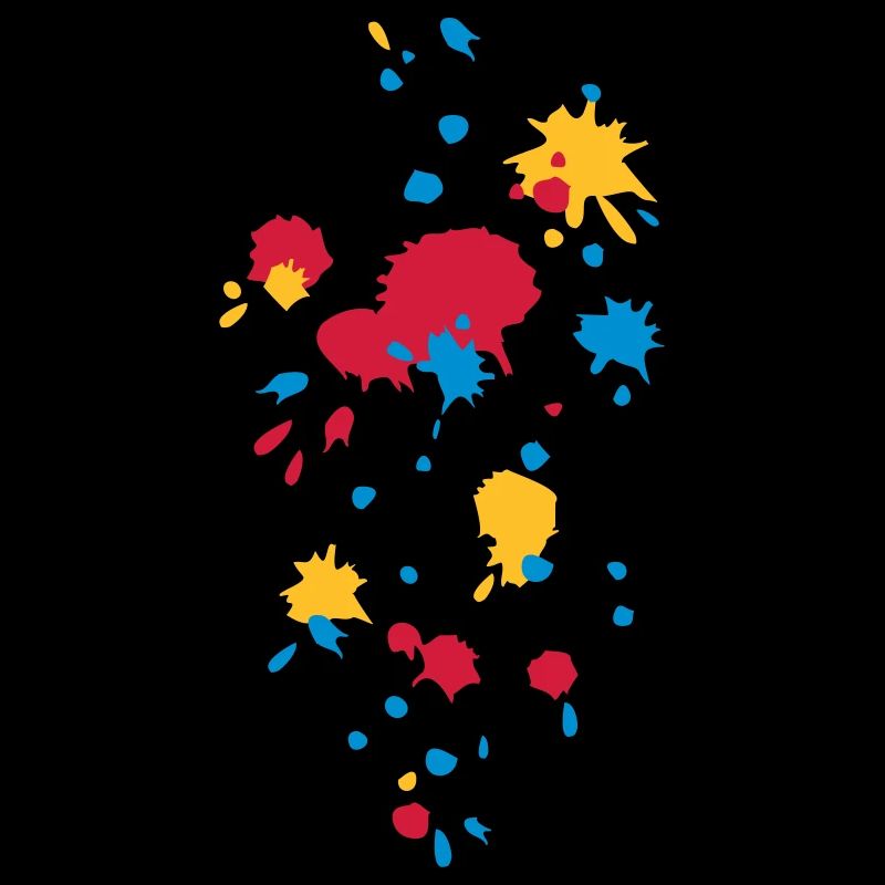 couleur éclaboussure, paintball, jeu, graffiti