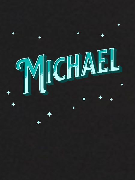 Michael name personalized
