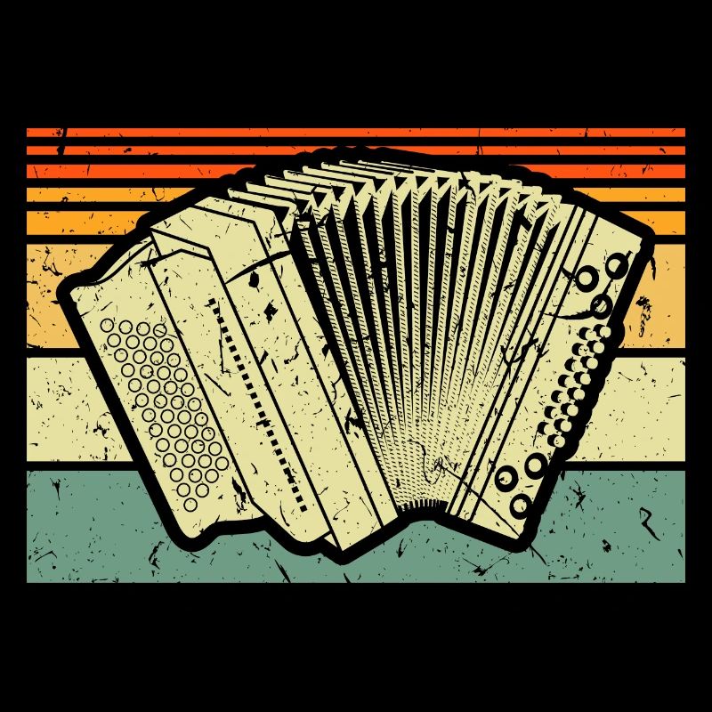 Retro Ziehharmonika, Steirische Harmonika Quetschn