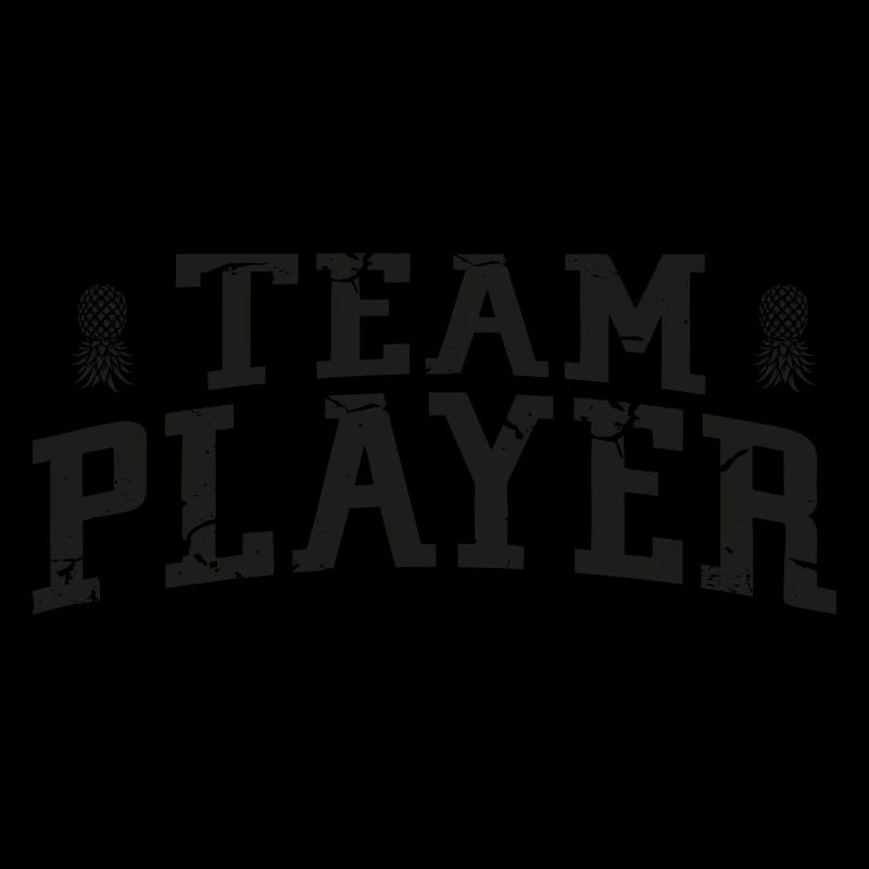 Team Player - Funny Swinger Upside Down Pineapple