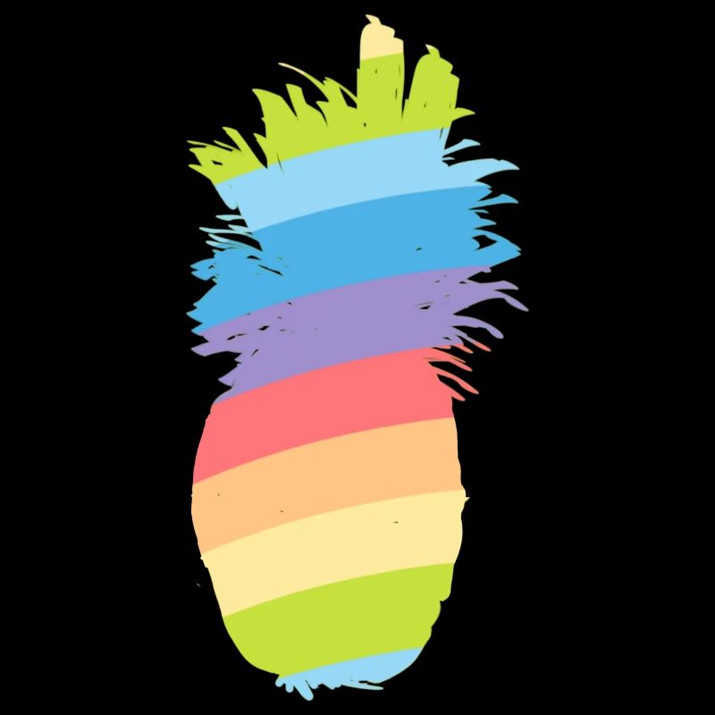 Arc-en-ciel - ananas