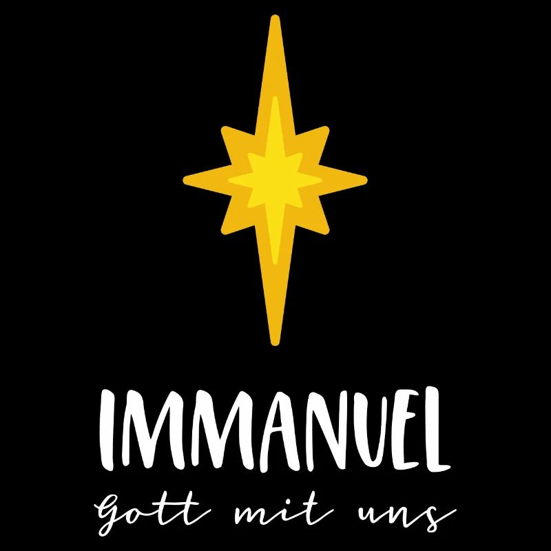 Immanuel - Dieu avec nous Noël Jésus Star