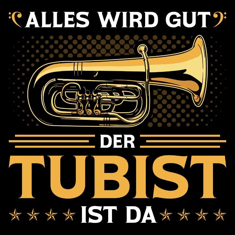 Tuba Alles Wird Gut, Lustiges Blasmusik Bass B
