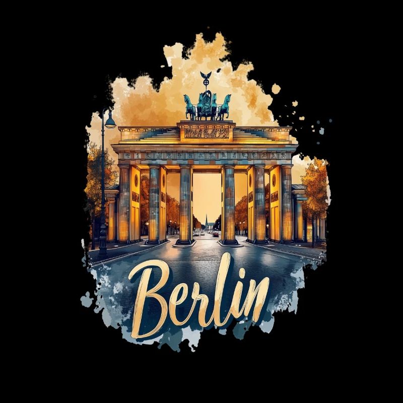 Berlin mit Brandenburger Tor