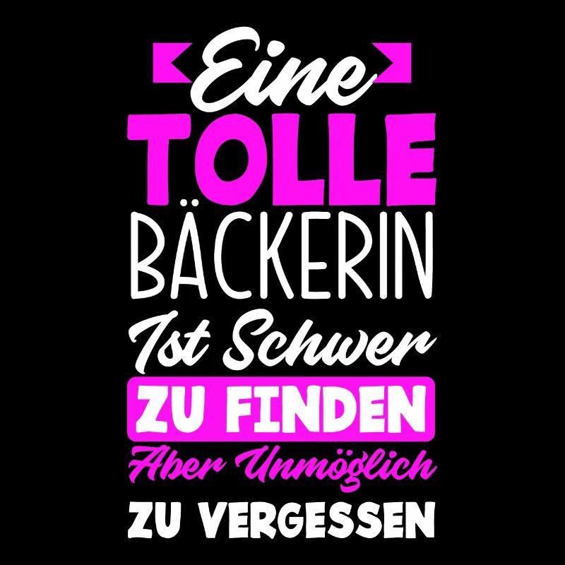 Lustiges Bäckerin Geschenk