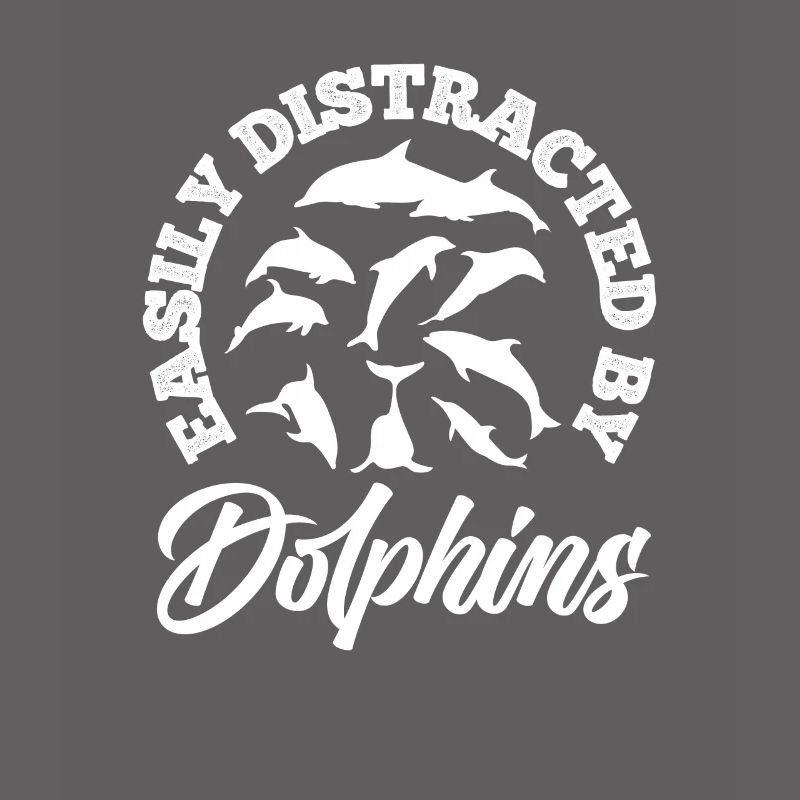 Facilement distrait par les dauphins
