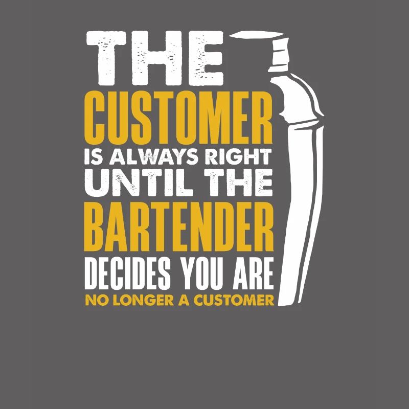Funny Bartender Saying Bartender Gift