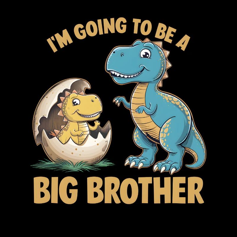 Ich Werde Ein Großer Bruder Dinosaurier