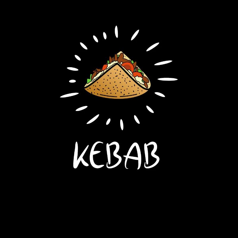 Doner kebab KEBAB cadeau blanc