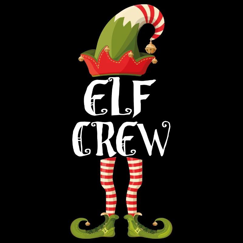 elf crew family matching christmas