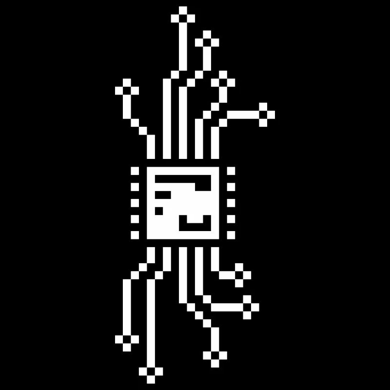 Puce cyber 8 bits