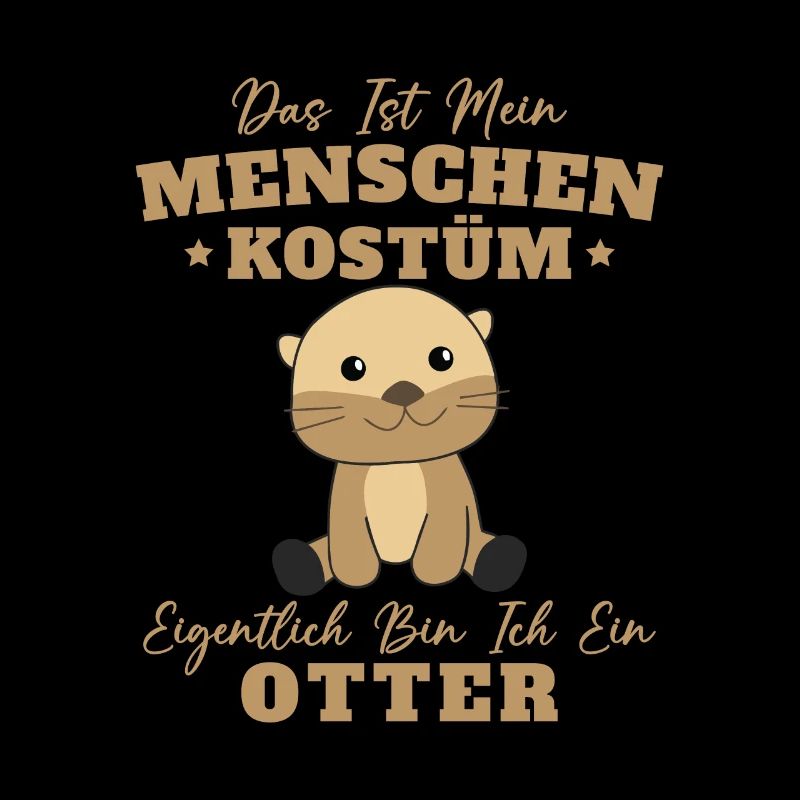 Menschen Kostüm Ich bin ein Otter