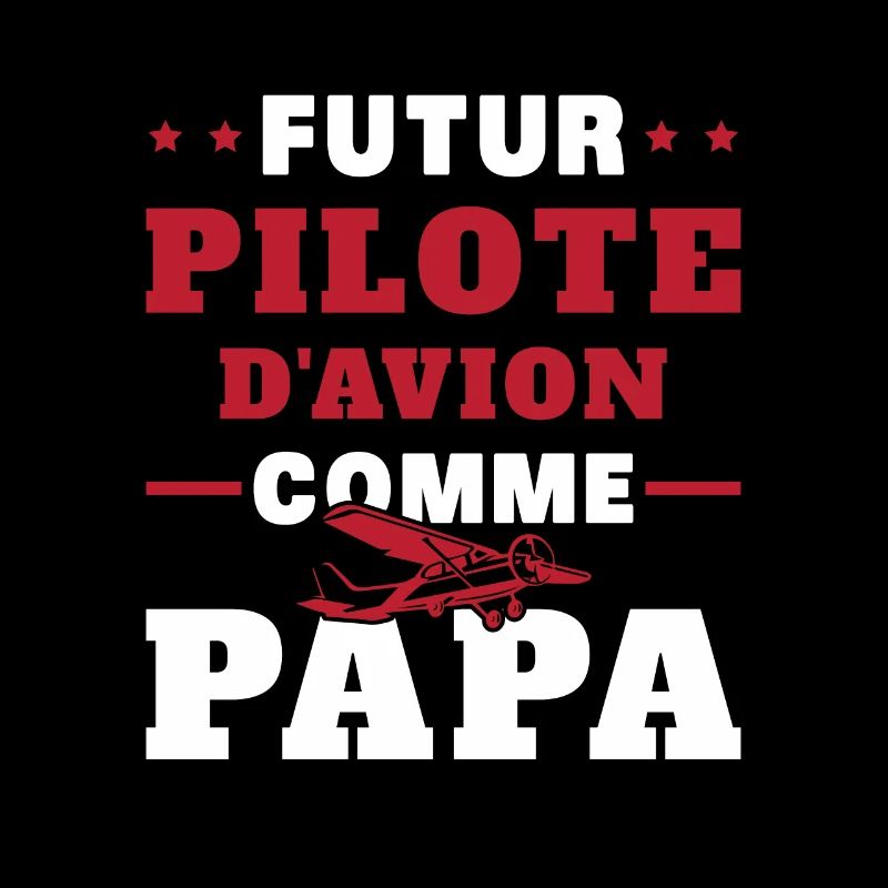 Futur Pilote d'avion comme Papa