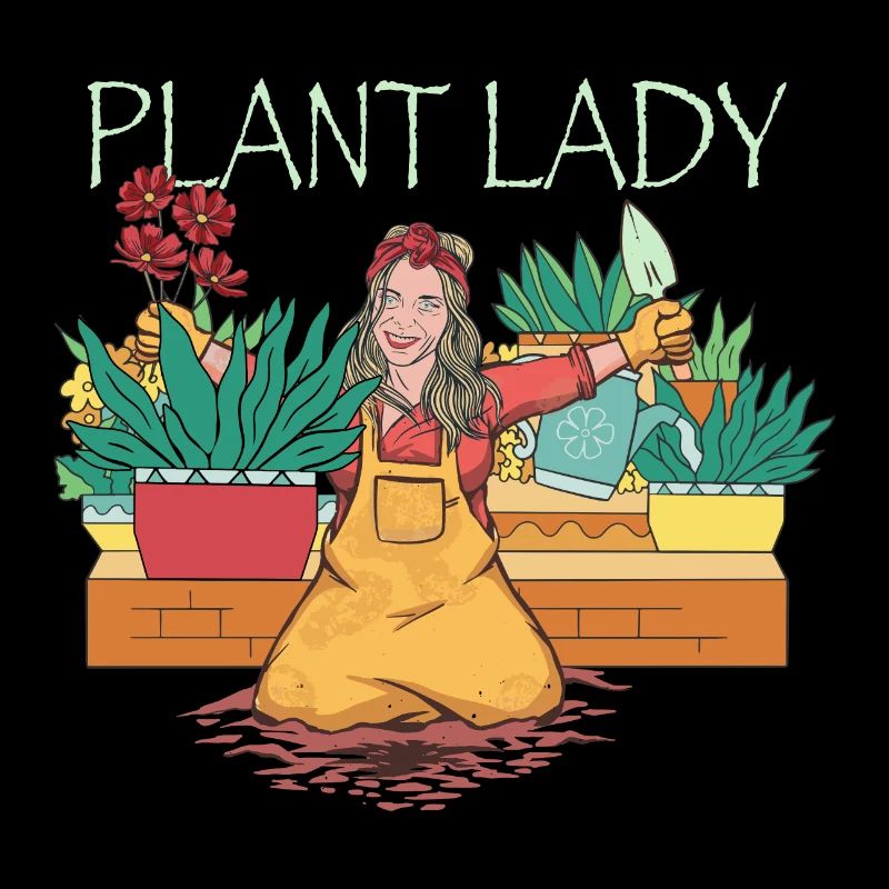 Dame de la plante