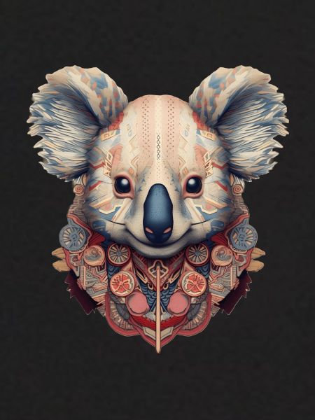 Koala Indianerabbild