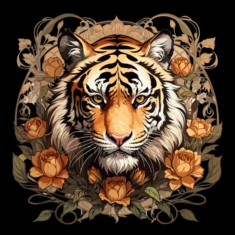 Illustration de tigre