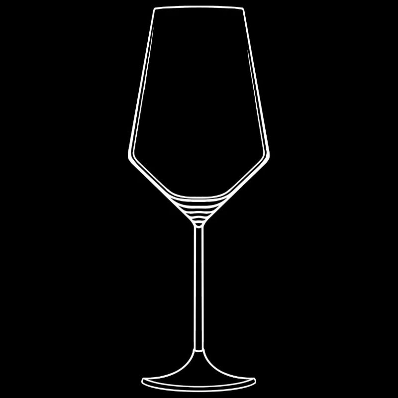 Plain wine glass - without shading.PNG format