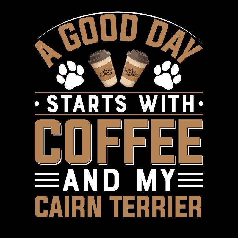Cairn Terrier Dog Owner Coffee Drinking Caffeine