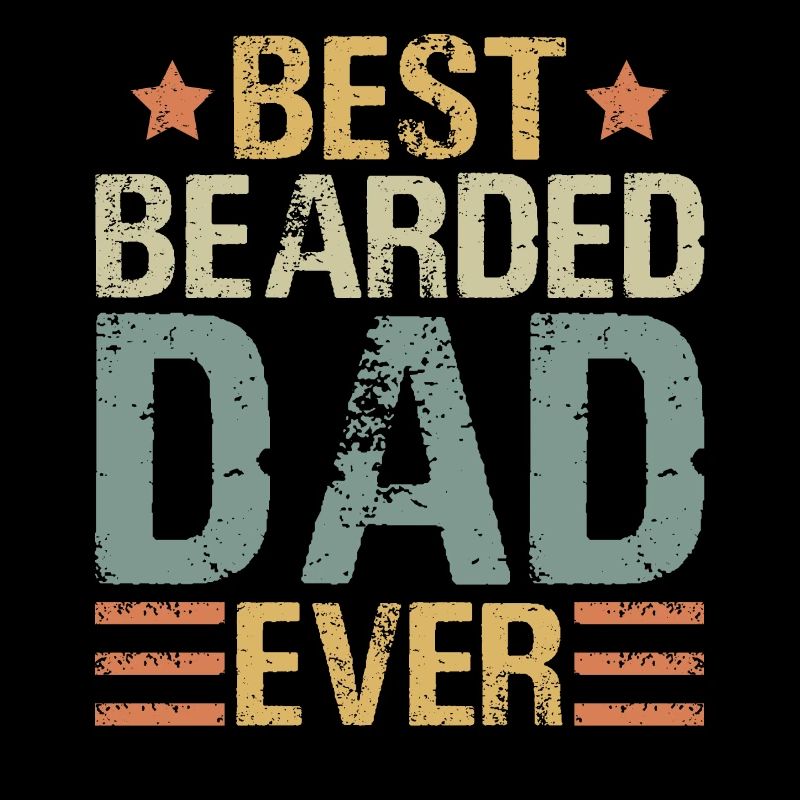 Father Bearded Father with Beard
