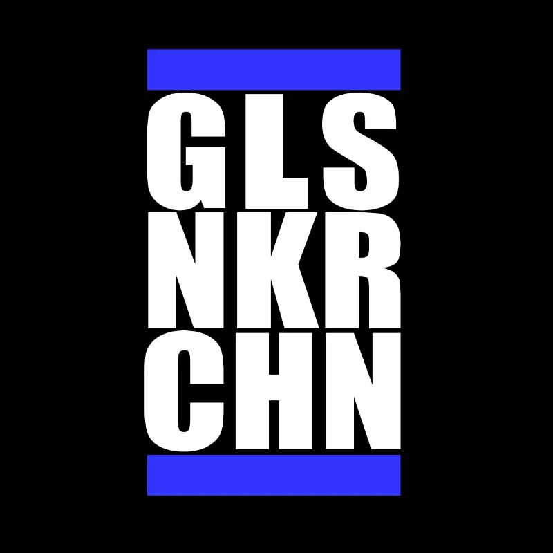 GLSNKRCHN Gelsenkirchen Schalke Bleu Blanc