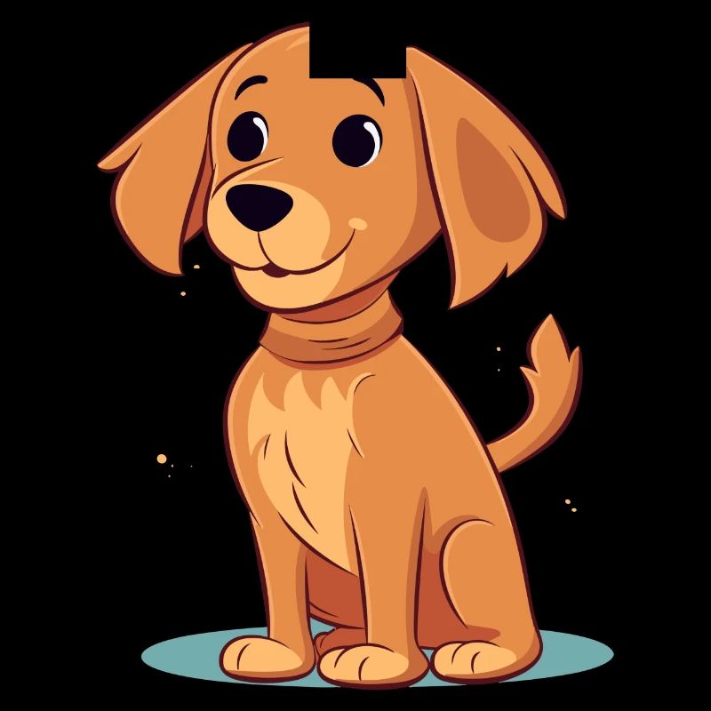 Conception de chien mignon pour les propriétaires de chiens