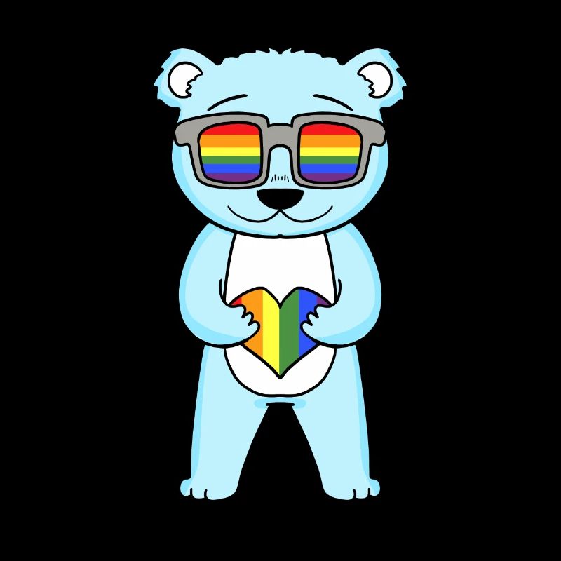LGBT Tier Bär Regenbogen