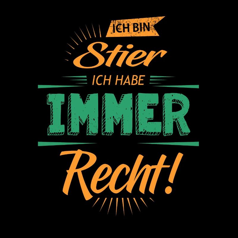 Lustiger Sternzeichen Stier Spruch