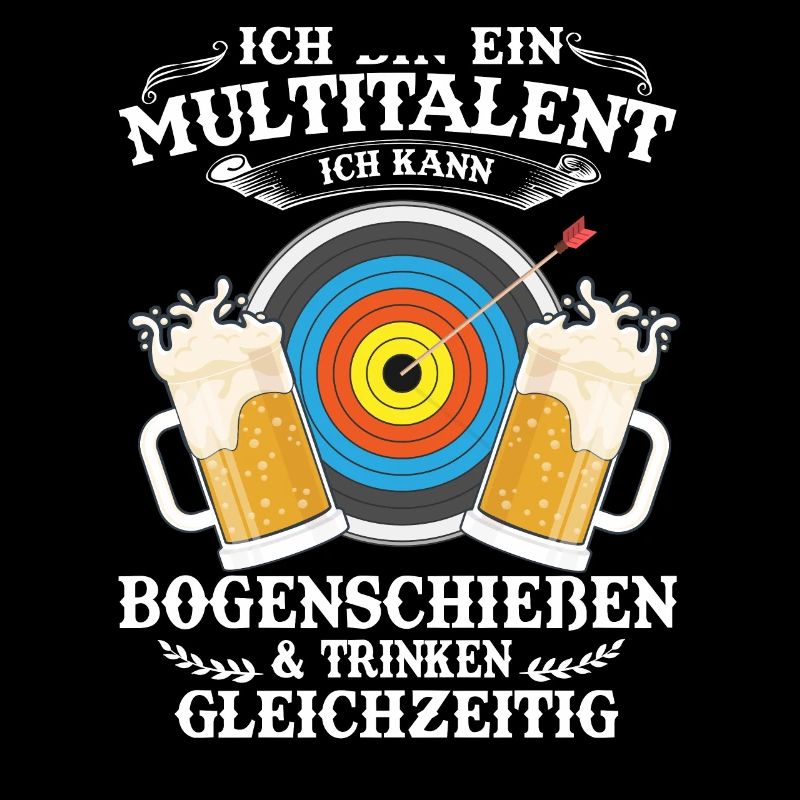 Ich kann Bogenschießen und Bier trinken Geschenk