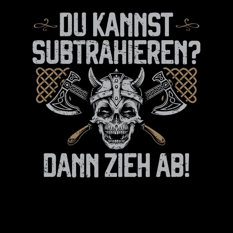 Du kannst subtrahieren? Dann zieh ab Wikinger Axt