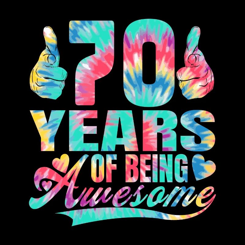 70. Geburtstag Oder Jahrestag 70 Years Of Being