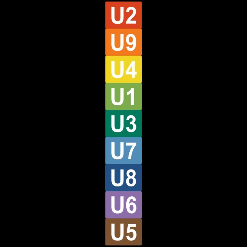 U-Bahn Regenbogen Berlin