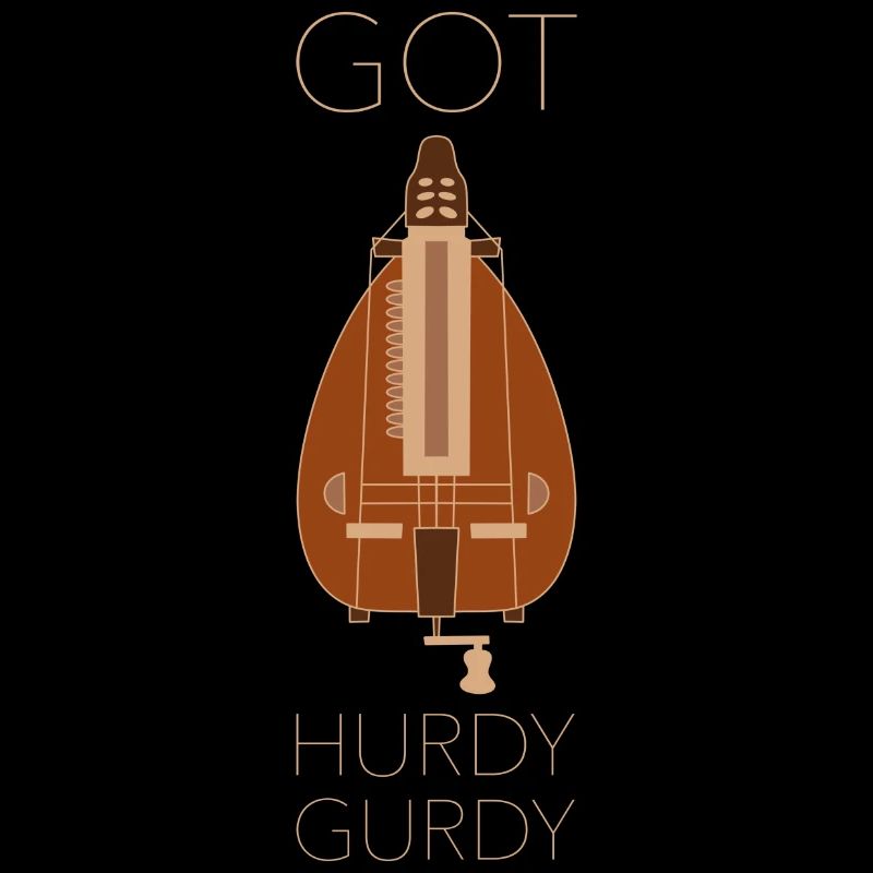 Hurdy Gurdy Funny Medieval Gift