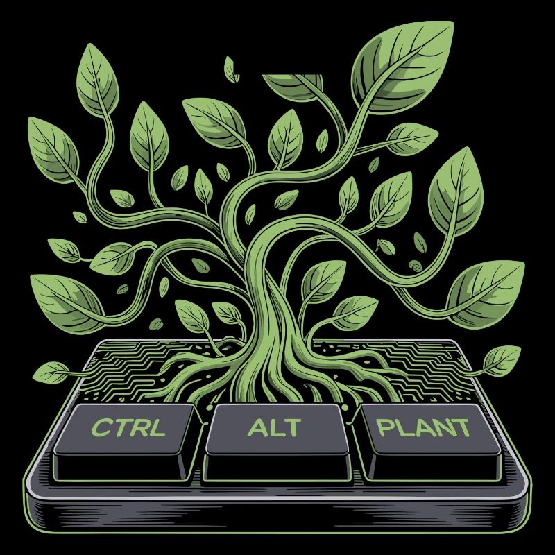 ctrl alt plant Garten Design