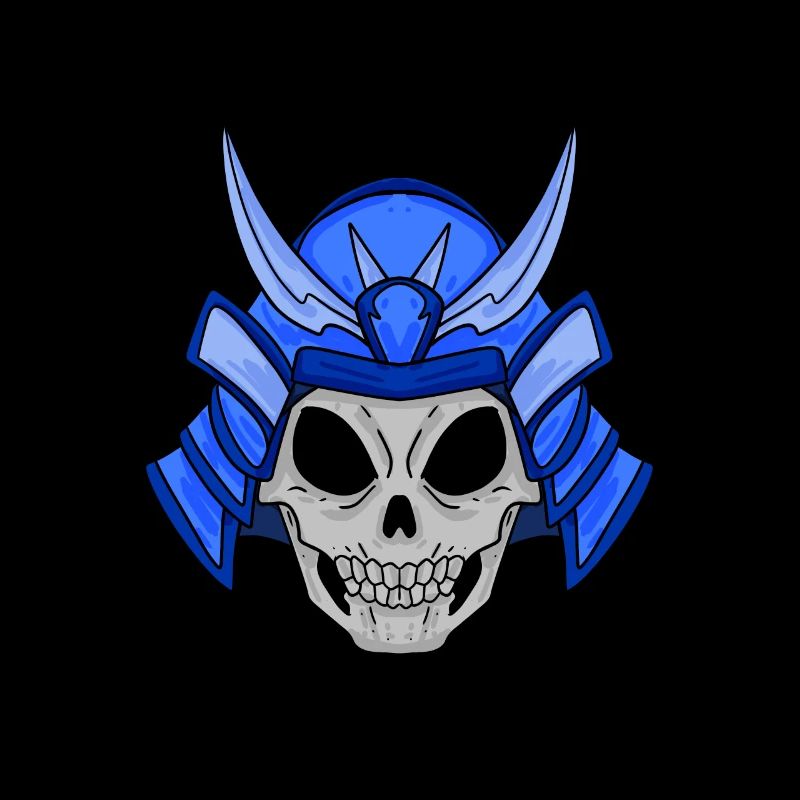 Samurai Schädel