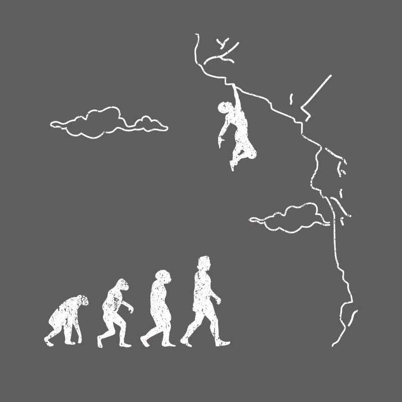 Klettern Bouldern Evolution Bergsteigen Kletterer