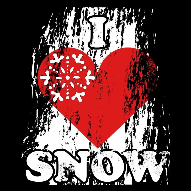 Schnee Liebe Winter Geschenk