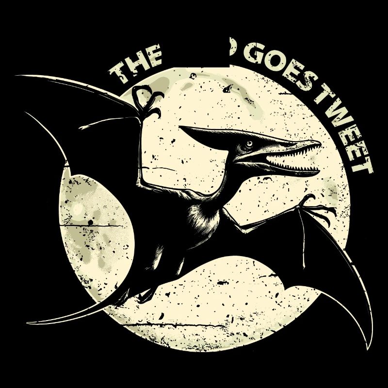 Der Vogel geht Tweet