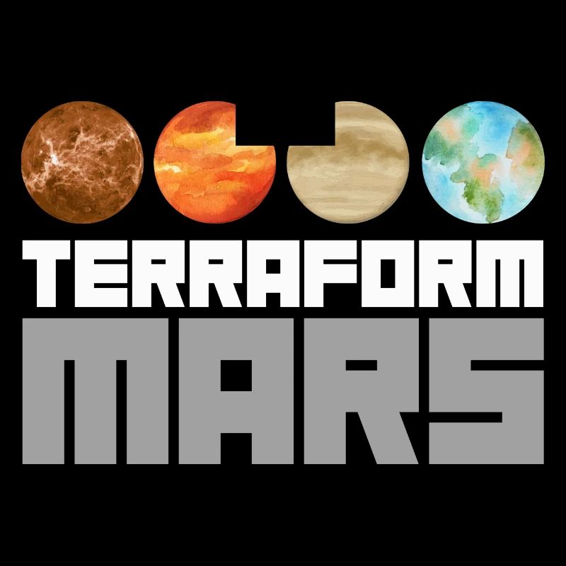 Occupy Mars Terraforming Retro Aeronautics Space