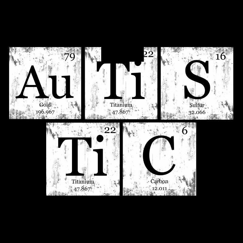 AuTiSTiC Nerd Geek Periodensystem