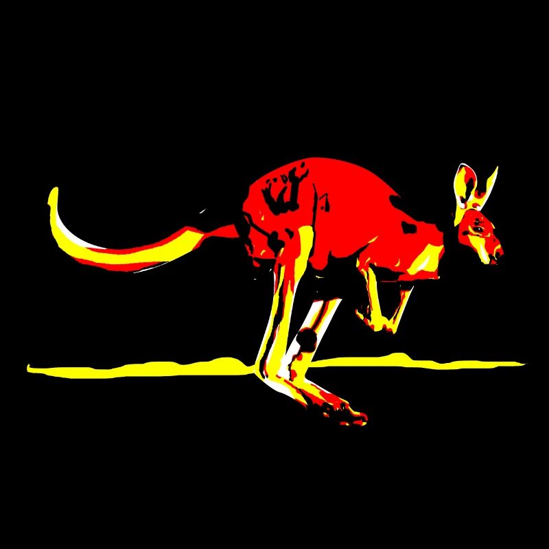 Känguru Australien outback kangoroo Geschenk