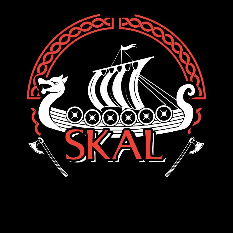 Viking Skal Geschenkidee - Vikinger Boot Geschenk