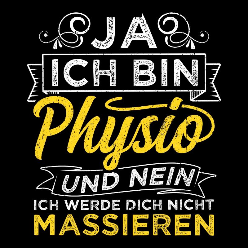 Physiotherapeut Physio Spruch Therapeut Geschenk M