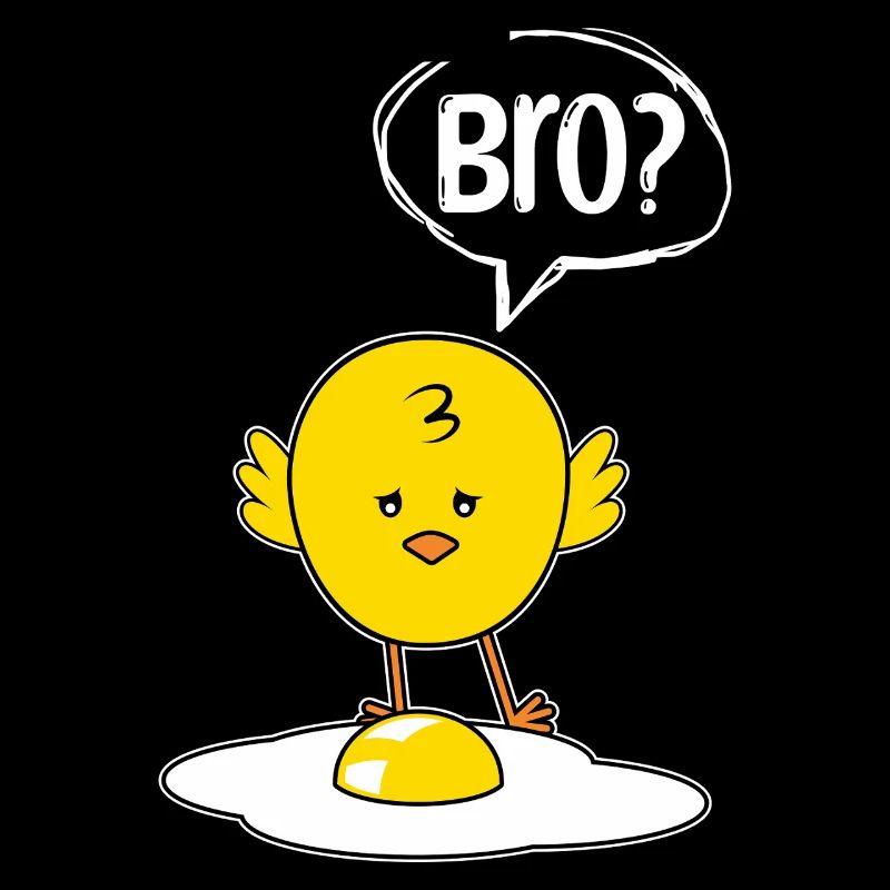 Bro? Chick and Eggs Funny Chick Gift
