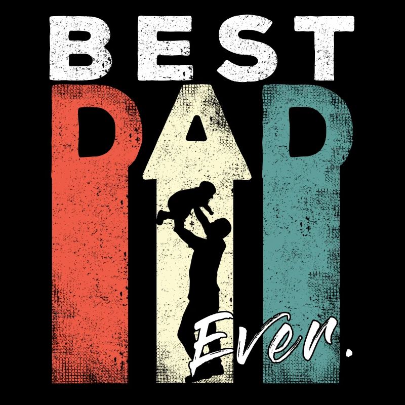 Best Dad Ever Retro Best Dad Expectant Dad