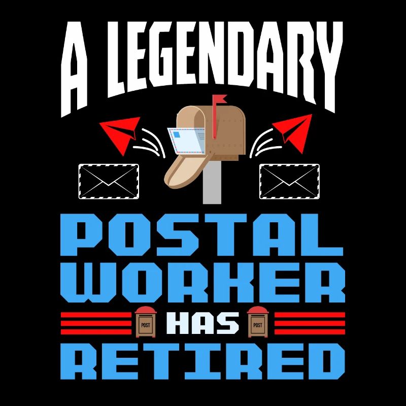 Postier Pension Post Retired Postal Worker
