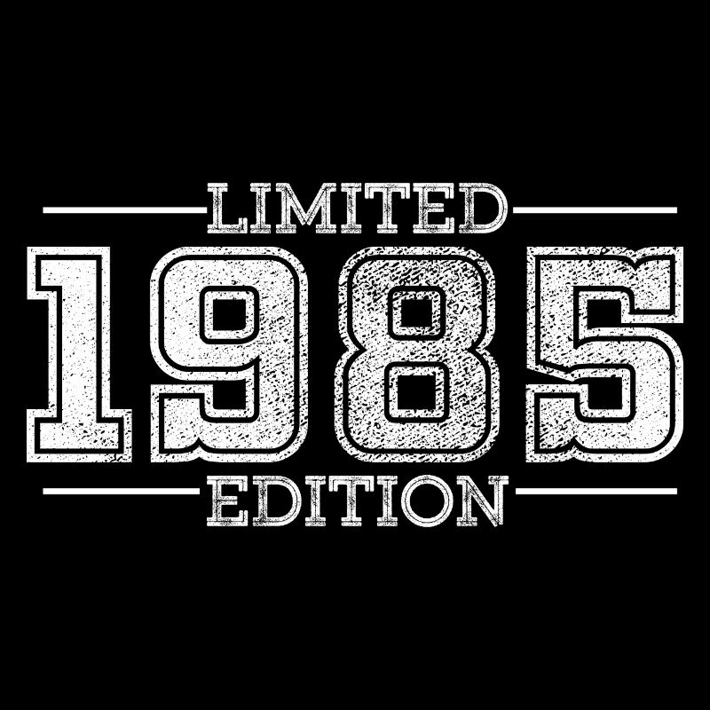 Conception d'anniversaire en édition limitée de 1985