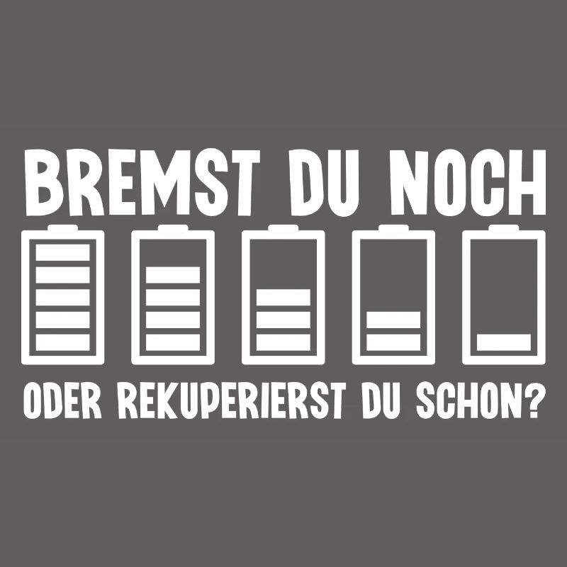 Bremst Du noch oder rekuperierst Du schon?